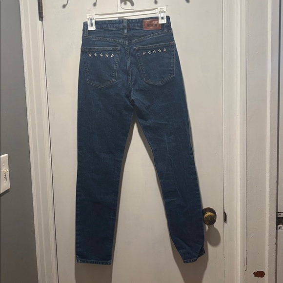 SEZANE straight leg embroidered jeans - Picture 6 of 8